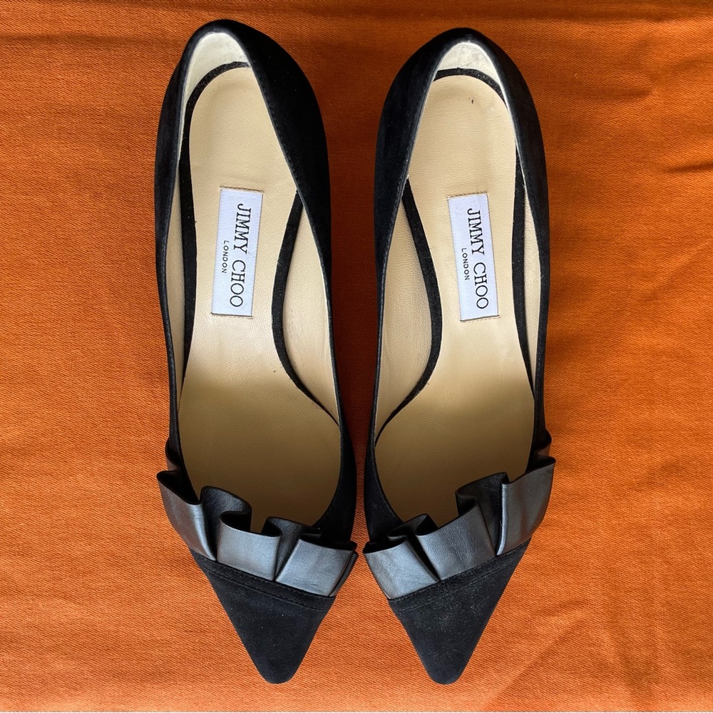 Jimmy Choo Ruffle Pump